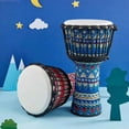 thumbnail image 7 of Spirastell African Drum,Drum With Art 8 Inch Portable African Drum Art Patterns Percussion Drum African Musical Drum Portable Percussion Hand Ammoon Nebublu Portable Portable Art Hand Percussion Hand, 7 of 7