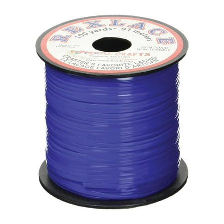 UPC: 0725879200091 | Rexlace Plastic Lacing .0938 X100yd-Royal