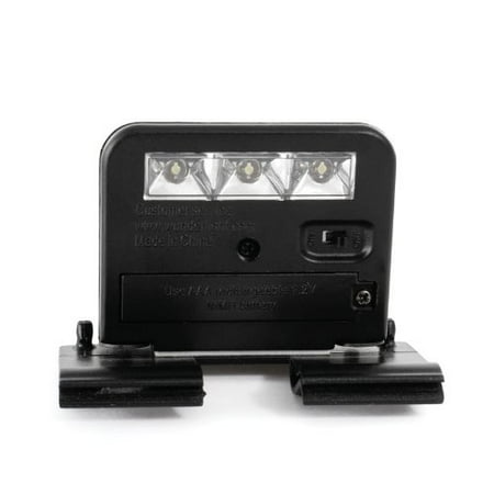 Homebrite 3 in. Solar Powered Wunder Deck Lights - Set of 6