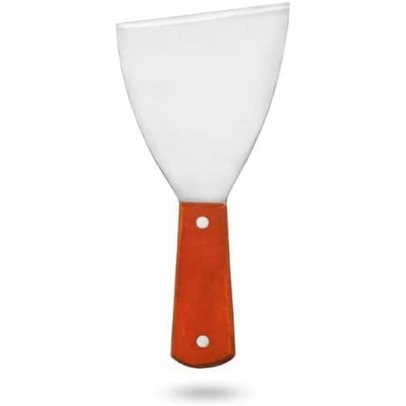 Stainless Steel Steak/BBQ/Grill Spatula, MultiPurpose Metal Scrapper, Tempering, Kitchen/Baking Tools (Approx. 21 x 7.5 x 2 cm), Pack of 1