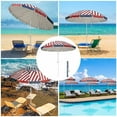 thumbnail image 3 of Yescom 8 Ft Outdoor Beach Umbrella US Flag UV Protection Sunshade Tilt Sand Anchor Pool Backyard Camping Trip Parasol, 3 of 9