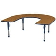 thumbnail image 2 of ECR4KIDS Top Horseshoe Adjustable Activity Table, 2 of 7