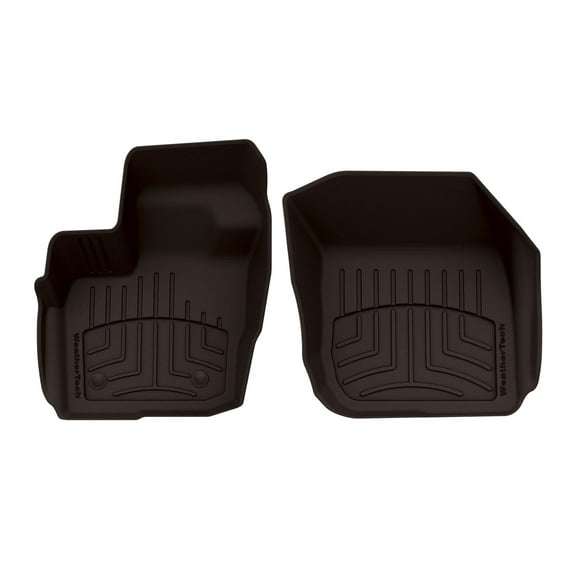 WeatherTech FloorLiner HP Custom Fit Floor Mats compatible with Fusion, MKZ - 1st Row (Driver & Passenger), Cocoa