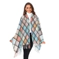 thumbnail image 3 of FORMRS Womens Scarf Winter Soft Long Big Warm Shawls Wrap Tassel Scarves, Colorful Art Pattern, 3 of 9