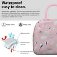 thumbnail image 3 of Lunch Bag Lunch Box for Women Reusable Insulated Lunch Bags,Water-Resistant Pink Sea Shells Beach Cooler Lunch Tote Bag, Large Capacity for Work Travel Picnic, 3 of 6