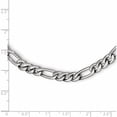 thumbnail image 6 of Stainless Steel Polished 24In Figaro Chain (24 X 6) Made In China -Jewelry By Sweet Pea, 6 of 9