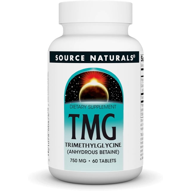 Source Naturals | TMG, 750 Mg, 60 Tabletas