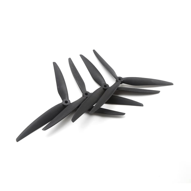 1 Par de Rastreador 10 Pulgadas 1050-3 Hélice 3 Cuchilla 1050 Rastreador PC Fibra de Vidrio de Carbono Props de Nylon Traverse Traverse Mácina