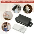 thumbnail image 4 of Uxcell Imán de Gabinete para Cierre [8pcs] - Pestillo de Puerta Magnético para Gabinete y Cajón de Cocina - [Negro - 2.24 PULGADAS], 4 of 6