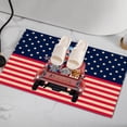 thumbnail image 3 of Wovilon Patriotic Welcome Door Mat Memorial Day 4Th Of July Independence Day Floor Mat Indoor Outdoor Entrance Bathroom Doormat Non-Slip Washable Decorations 4Th Of July Decorations, 3 of 5
