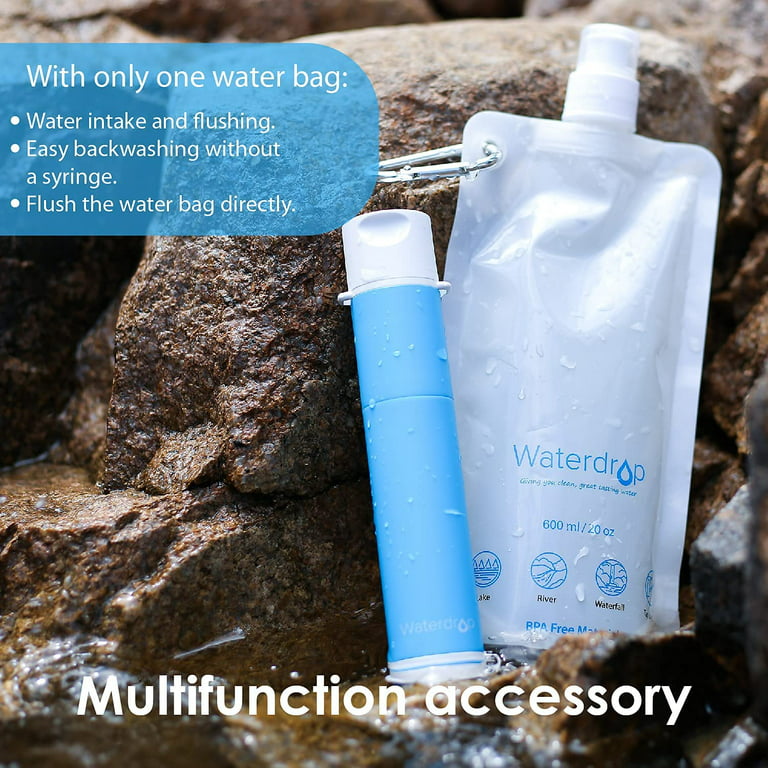 Dropship Portable Water Filter Bottle BPA Free Water Purifier With  Intergrated Filter Straw For Outdoor Camping Hiking to Sell Online at a  Lower Price