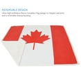 thumbnail image 2 of Sherpa Blanket, National Flag Print Patriotic Plush Super Soft Warm Reversible Polar Fleece Throws by Catalonia 60"x50", 2 of 7