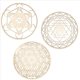 thumbnail image 2 of 9 Piezas Juego de Arte de Pared de Geometría Sagrada Arte de Pared de Madera, Arte de Geometría Sagrada, Escultura, Decoraciones de Pared para Decoración del Hogar, 2 of 5