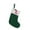 L, variant on Nmdmisc 7" Mini Cute Knit Monogram Embroidered Christmas Stocking Personalized Initial Christmas Stocking Family Holiday Xmas Party Decor Christmas Decorations-F-Green