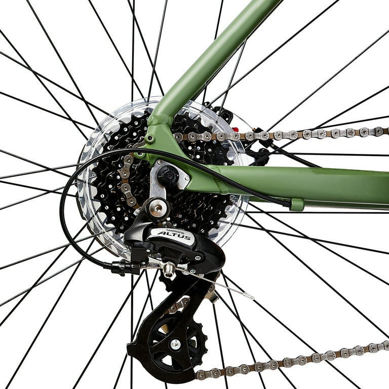 Ozark Trail 700C G.1 Explorer Flat Bar Gravel Bike, Medium Frame