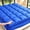 Blue, variant on Cooling Mattress Protector, Deep Pocket Soft Mattress Cover, Breathable Cooling Bed Pad, Machine Washable for Hot Sleepers, Multiple Sizes Including King & Queen(White,Twin)