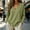 Green women chunky knit pullover a1, variant on Kadlawus Long Sleeve Loose V Neck Pullover Women Fall Knit Sweater Cozy Soft Plus Size Tunic Tops for Commute Weekend Travel Holiday Casual Wear, Brown XL