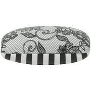 Clamshell Sunglasses Case, Lace Print