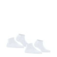 thumbnail image 2 of Falke Womens' Socks, 2-Pack - Happy, Sneaker Socks, Solid Color White 35-38 (Uk 2,5-5), 2 of 5