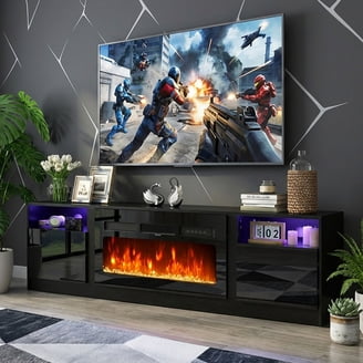 Sunny Designs Sedona 80 in. Electric Fireplace Media Console