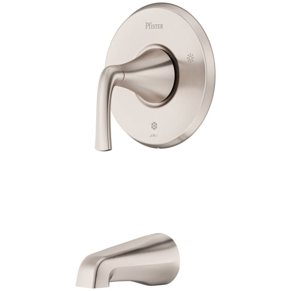 Pfister R89-5MCAGS Mcallen Single Handle Shower Trim Package - Nickel
