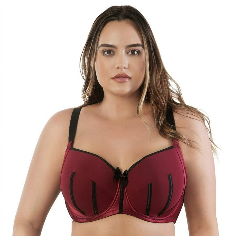 2) XOXO Push Up Bra Underwire Padded and Lace Pink And Grey Size 36D