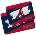 thumbnail image 2 of Pegasus Atlanta Braves Shower Curtain & Bath Mat Set, 2 of 2