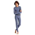 thumbnail image 5 of Hanes Boys X-Temp Thermal Underwear Sets - Solids and Printed - Preshrunk, 41044 Denim Heather / Small, 5 of 5