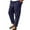 Blue, variant on UANWENN New Men's Corduroy Loose Solid Casual Elastic WaistbStraight Cropped Trousers Chinos Pants Men Stretch Sprinkle Workout Pants Jean Pants Size Open Business Casual Trousers for Men Open Toe