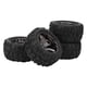 thumbnail image 1 of RC Truck Tires, Stability RC Rubber Tires 4PCS  For Remote Control Car ANGGREK Titanio, 1 of 8