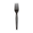 thumbnail image 2 of Plastic Cutlery, Heavyweight Forks, Black, 1,000/carton | Bundle of 2 Cartons, 2 of 5