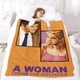 thumbnail image 5 of Una Mujer Bajo la Influencia anti-pilling, suave, ligera, esponjosa y acogedora de lujo para hogar y cocina – Perfecta para niños y adultos,50X70cm, 5 of 6