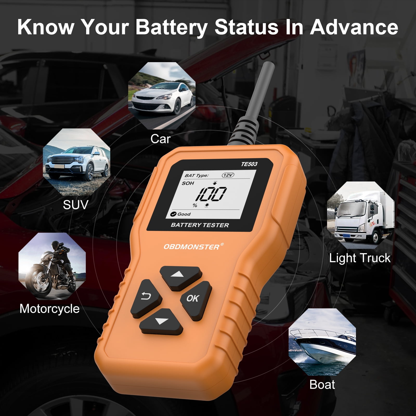 OBD2 Scanner  12V Battery Tester – Autogen