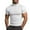 NF-White, variant on IYYVV Mens Casual Turtleneck Mock Neck T Shirt Slim Fit Short Sleeve Summer Basic Tops Gray L