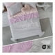thumbnail image 2 of Edredón Ligero Real Textil + 2 Fundas de Almohada, Juego de Colcha King Size, Color Violeta/Gris, 2 of 7