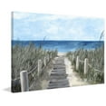 thumbnail image 2 of Marmont Hill Beach Wood Path Canvas Wall Art, 2 of 9