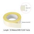 thumbnail image 2 of Doble Cara Adhesiva Cinta, 40mm 18m/59 Pies Adhesiva Tela Malla Tejido para Alfombras Tapetes, Amarillo Unique Bargains Cinta de tela, 2 of 5