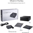thumbnail image 5 of ASUS VivoMini PN60 Mini PC/HTPC, Intel Dual-Core i3-8130U 2.2GHz Upto 3.4GHz, 4GB DDR4, 512GB SSD Plus 1TB HDD, 4K UHD Support, 2x HDMI, Dual-Monitor Capable, USB, Wifi, Bluetooth, Windows 10 Pro, 5 of 6