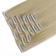 thumbnail image 4 of Extensiones de cabello largo con clip de moda, peluca completamente recta, 4 of 4