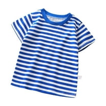 GERsome Girls Striped T-Shirts Short Sleeve Tees for Toddler Girls, Soft Cotton Crew Neck Shirts Casual Summer Tops