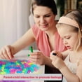 thumbnail image 6 of 3000 Pieces S Clips Loom Bands Connectors,Rubber Connectors Refills,Plastic Hooks for Rubber Band Bracelets & DIY Bracelet Making Refill Kit, 6 of 7