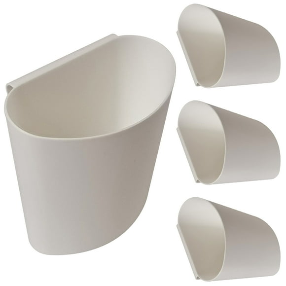 4 Uds carrito colgante tipo cubo contenedor de almacenamiento de salón multiusos cubo colgante de salón