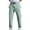 Green, variant on Turilly Mens Casual Fashion Solid Quick Drying Elastic Pants Drawstring Elastic Waist Pants