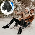 thumbnail image 7 of Atoshopce Womens Winter Snow Boots Waterproof Anti Slip Ankle Booties with Adjustable Hook Loop, 7 of 7