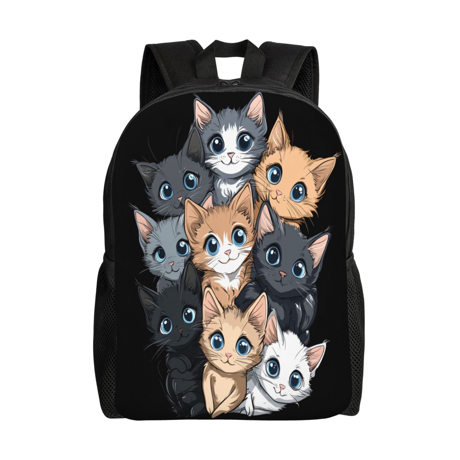 Cat Backpack Double Shoulder Backpack Durable, Spacious, Ergonomic Design for Travel, Work & Outdoor Use
