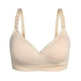 thumbnail image 6 of UP TO 15% OFF! Women's Nursing Shaping Foam Wirefree Bra, Gray, 34/75CD 36/80AB, 6 of 6