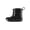 Black, variant on Toddler Girls' PVC Rain Boots Lightweight Waterproof Solid Color Rain Boots for Kids Yellow Toddler 8