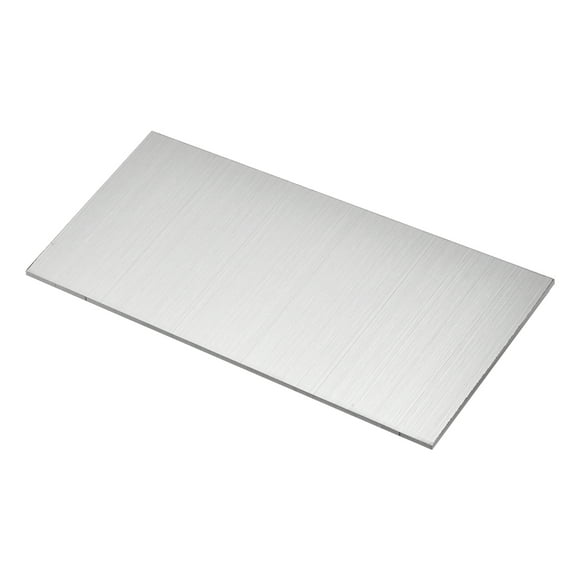 Unique Bargains 304 Stainless Steel Sheet 0.11" x 3.94" x 7.87" Brushed Finish For Industry