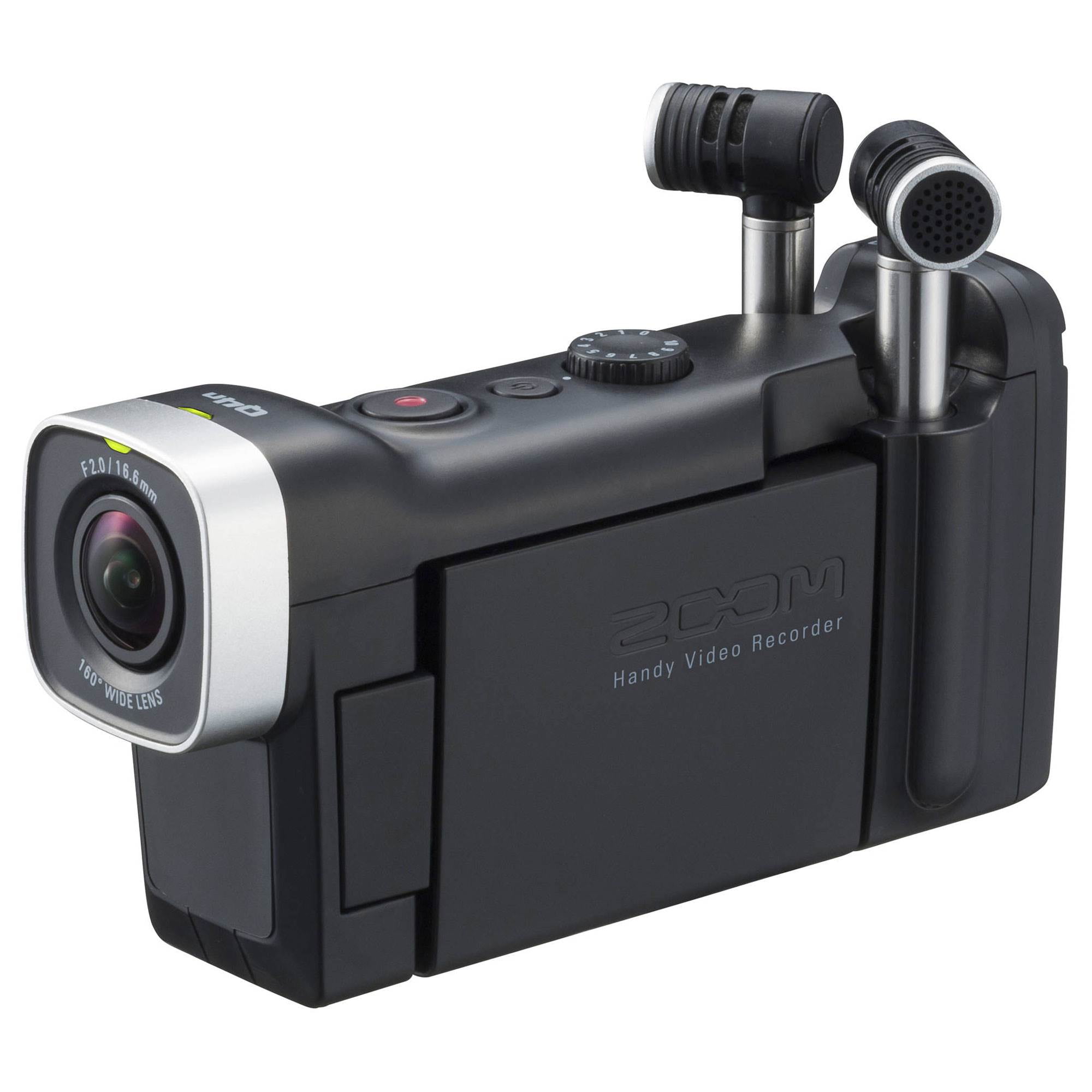 Zoom Q4n Studio Quality Handy Video Audio Recorder 3M HD Camera for