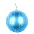 thumbnail image 3 of Adorno Navideño Bola Turquesa Mate con Brillo de Vickerman, 3 of 3